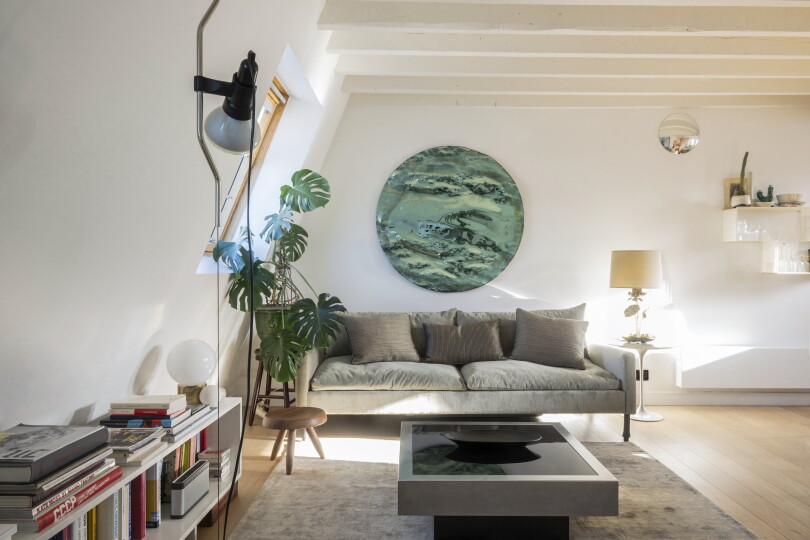 Chez Marie Deroudilhe à Paris.