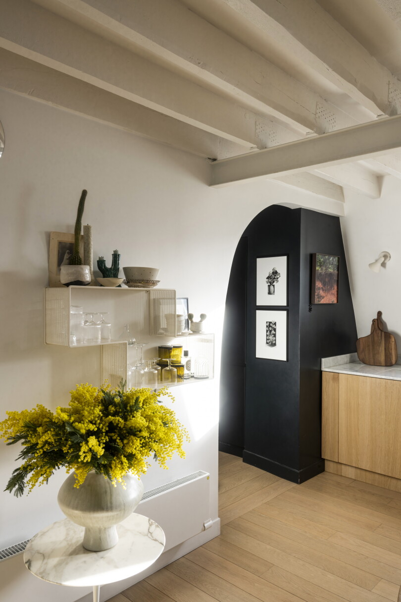 Chez Marie Deroudilhe à Paris.