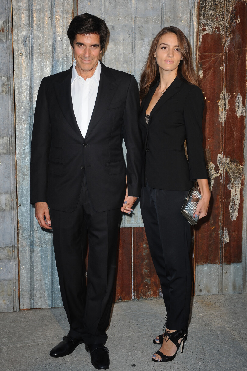 Chloé Gosselin avec son époux David Copperfield à New York, en septembre 2015.