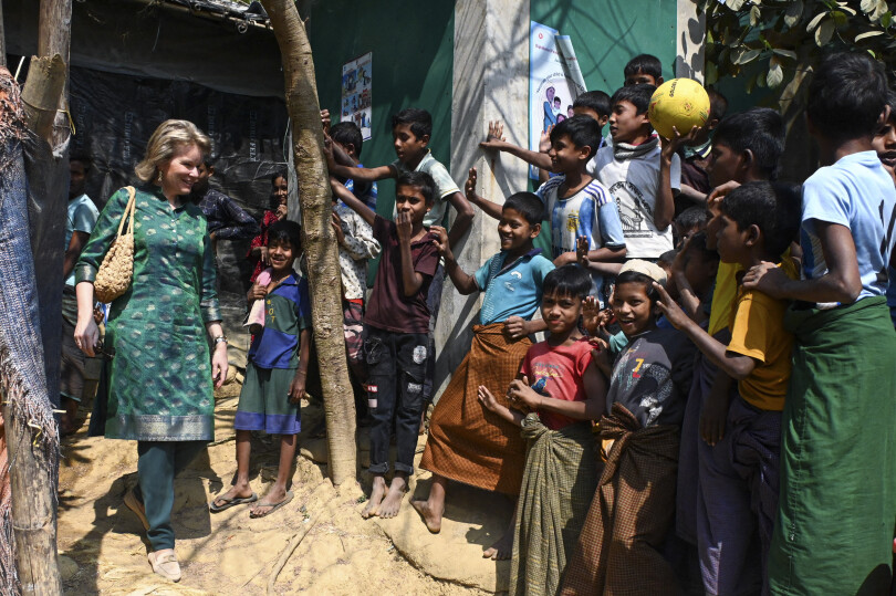 Mathilde de Belgique Bangladesh