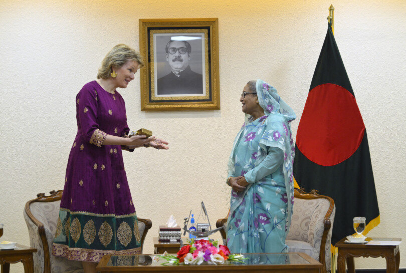 Mathilde de Belgique Bangladesh