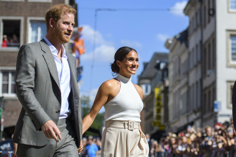 Le prince Harry et Meghan présentent les Invictus Games 2023 à Düsseldorf en Allemagne le 6 septembre 2022.