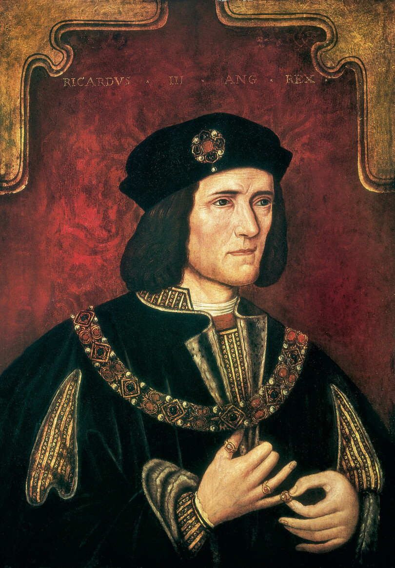 Un portrait anonyme de Richard III, peint au XVIe siècle et exposé aujourd’hui à la National Portrait Gallery de Londres.