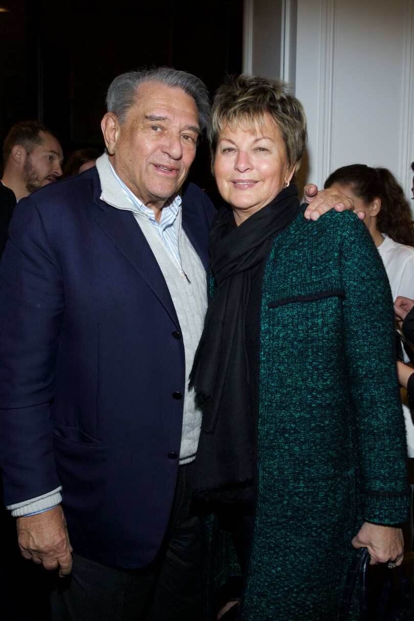 Guy et Myriam Ullens, ici en janvier 2015.