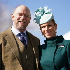 Zara et Mike Tindall au Cheltenham Festival, le 17 mars 2022.