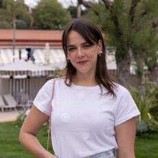 Pauline Ducruet au défilé croisière 2022-2023 Chanel le 5 mai 2022 à Monaco.